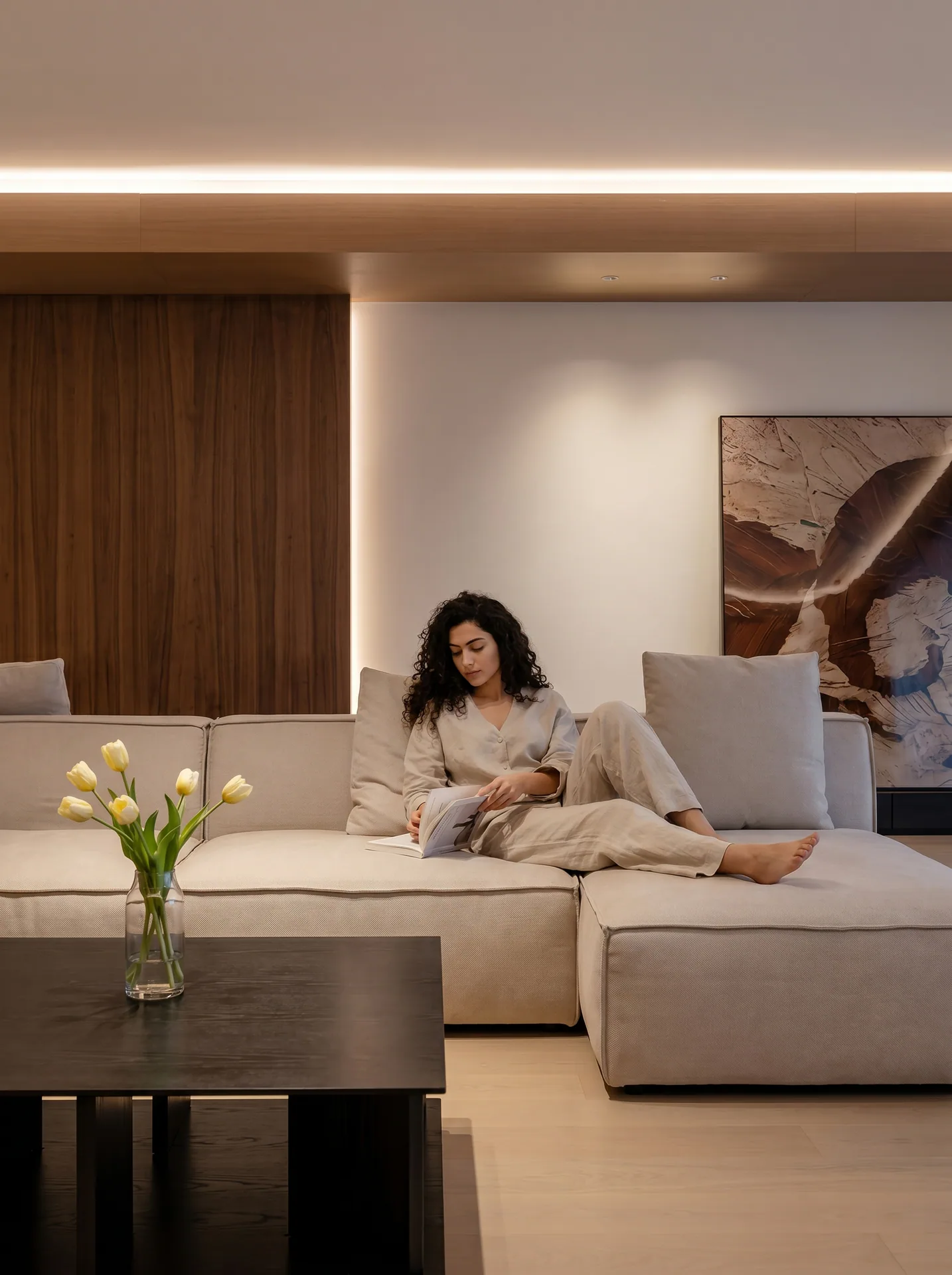 A luxury penthouse apartment project image